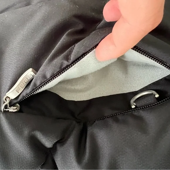 Fera Black Down Ski Jacket